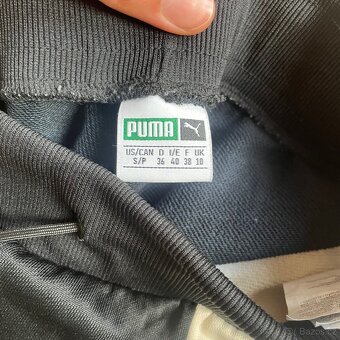 Černé Puma vintage tepláky velikosti S - 3