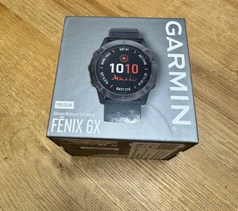 Hodinky Garmin Fenix 6X Pro Solar Titanium Gray DLC/Black - 3