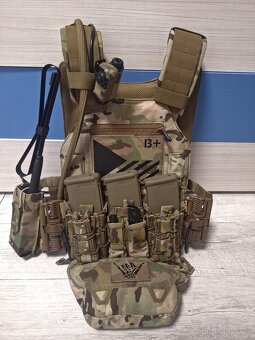 airsoft nosič plátu EmersonGear 420 multicam s upgrady - 3