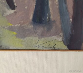 Obraz stromořadí - 3