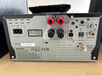 Panasonic SC-PMX92 stereo CD systém - 3