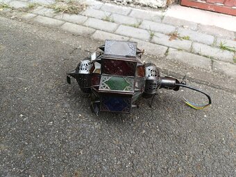 Starožitná Marocká lampa. - 3