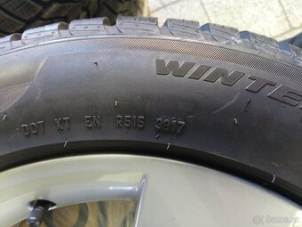 ALU Škoda 5x112 R17 Nové Ratikon + 225/55 Zimní - 3