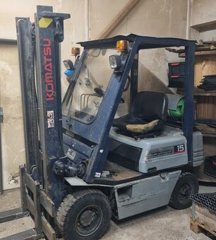 vysokozdvižný vozík Komatsu FG 15 T - 15 - 3