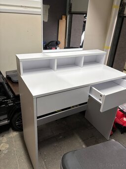 Toaletní stolek bílý - 3