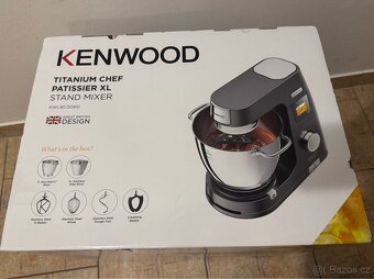 Kenwood Titanium XL – Nový robot s váhou, ohřevem a 2 mísami - 3