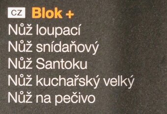 Sada nožů Fiskars Edge s blokem a brouskem - 3