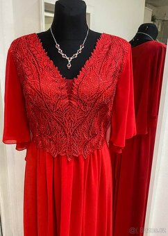 NOVÉ plesové šaty KRAJKOVÉ - 3