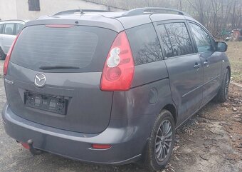 Mazda 5 2.0D, r.v. 2005,81 kW, tažné, 262000 km, nový DPF - 3