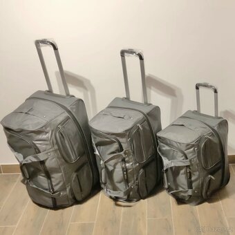 Cestovní taška s možností zvětšení objemu, kolečka - nové - 3