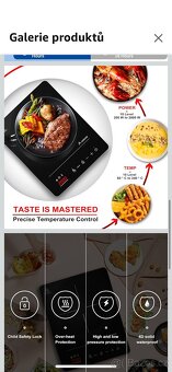 Přenosná indukční deska - 3