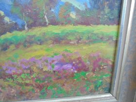 OBRAZ OLEJ  NA KARTONU-JAROSLAV KASTNER - 3