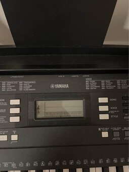 Klávesy elektronické Yamaha - 3