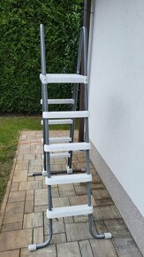 Bezpečnostní schůdky k bazénům MARIMEX výška stěny do 1,32 m - 3