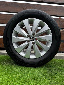 Alu kola 5x100 r16 s letním pneu (atol) - 3