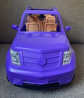 Barbie Mattel fialové auto - 3