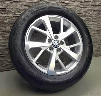 18" Originál Audi Q3 Tiguan Kodiaq 5x112 pneu Continental - 3