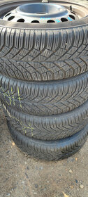 Ocelové disky s pneu, ET 51, 6Jx16, Hyundai, Kia, 5x114,3. - 3