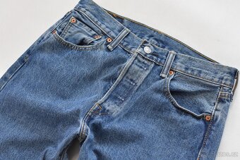 Levis 501 pánské džíny vel. W30 L32 (Zánovní) TOP - 3