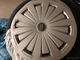 Disky Audi + pneu 7J ET35 205/60 R16 5x112 - 3