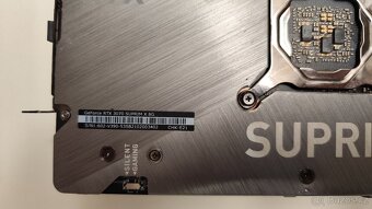 Grafická karta MSI RTX 3070 Suprim - 3