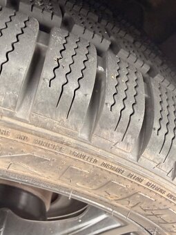 Prodám alu kola 225/50R17 krásný pneu Zimní - 3