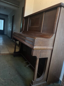 Piano L. Sieber, Saaz - 3