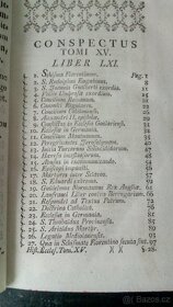 Staré historické knihy latina - 3