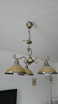 Sada rustikálních svitidel lustry mosaz svítidlo lampa lampi - 3