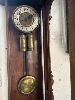 Velké 135 cm hodiny Gustav Becker. - 3