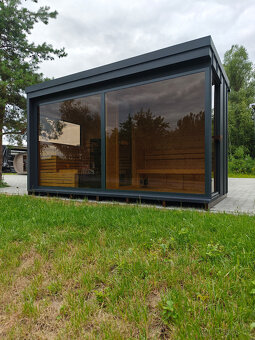 Saunový domek Diamant s odpočívárnou - 3