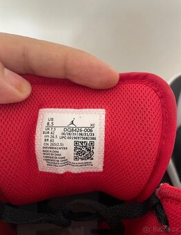 Air Jordan 1 Mid – Black/Cement Grey-Fire Red - 3