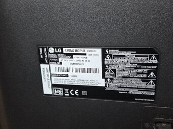 4K Smart TV LG 43UM7100PLB (108 cm),DVB-T2 - 3