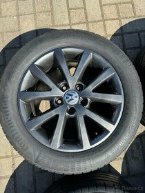 ORIGINÁL Alu Volkswagen R16, 5x112 - TOP STAV, LETNÍ PNEU - 3