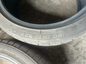 4x letní pneu 225/40 ZR18 2x Nokian 2x Strial - 3