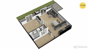 Novostavba byt 2+kk s předzahrádkou v Hradci nad Mor, 129887 - 3