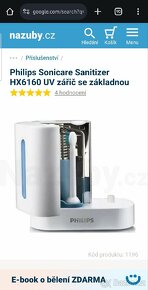 Philips Sonicare Sanitizer HX6160/D - UV zářič - 3