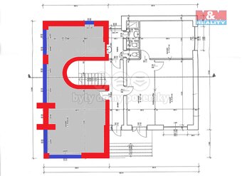 Pronájem kancelářského prostoru, 54 m², Hlučín, ul. U Vodárn - 3
