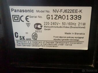 Panasonic NV-FJ 622 - 3