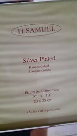Postříbřený rámeček H.Samuel - 3