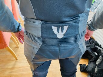 Psí Hubík, pánská kožená moto kombinéza - 3