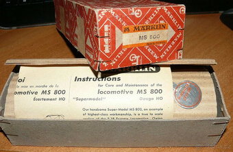 Märklin MS 800, elektrická lokomotiva BR 18, DB, z roku 1951 - 3