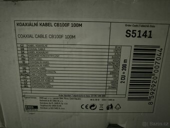 Koaxiální kabel CB100F 100m - 3