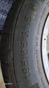 ORIG ALU AUDI A4,5X112 - 195/65/15 H ET 45 LETNÍ Č - 23 - 3