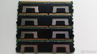 FBDIMM 4GB CL5 DDR2 buffered ECC dual rank RAM moduly - 3