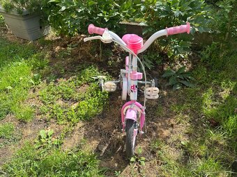 Prodám dětské kolo Dino Bikes 108 Sport (10″, s přídavnými k - 3