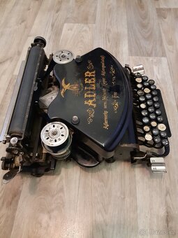 historický psací stroj Adler - No.7 - 3
