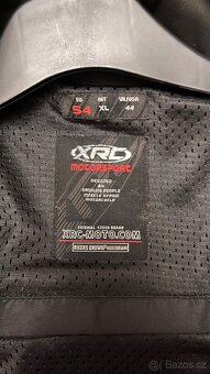 XRC Heilig kožená bunda na moto XL 54 blk/grey - 3
