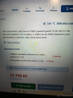 prodam pocitac HP ProOne 440 G9 /B6YL6ET/ NOVY - 3