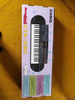 Elektrické klávesy Casio CTK 330 - 3